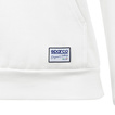 Sparco Damen Kapuzenpullover ORIGINAL weiß