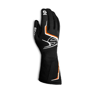 Sparco Handschuh TIDE MY20 Schwarz/Orange (Homologation FIA)