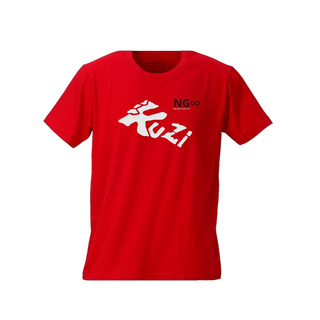 Herren-T-Shirt Rot Kuzi