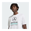 Mercedes AMG F1 2026 T-Shirt Large Logo weiß