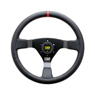 OMP Lenkrad WRC rot Leder