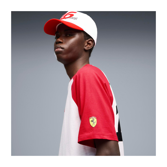 Scuderia Ferrari F1 2026 Charles Leclerc T-Shirt Graphic weiß