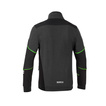 Sparco Herren Kapuzensweatjacke TECH Grau-Grün