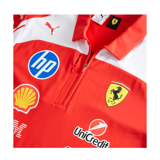 Scuderia Ferrari F1 2026 Team Poloshirt Authentic