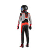 Sparco Kartoverall Superleggera-K Schwarz-Rot (FIA)