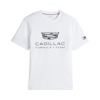 Cadillac F1 2026 T-Shirt Shield weiß