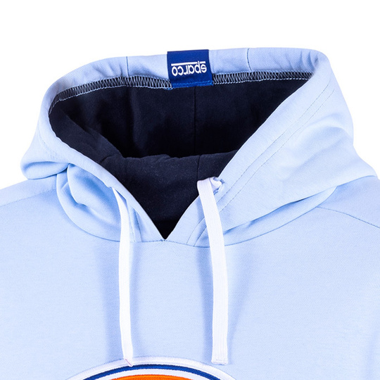 Sparco Kapuzenpullover Gulf hellblau