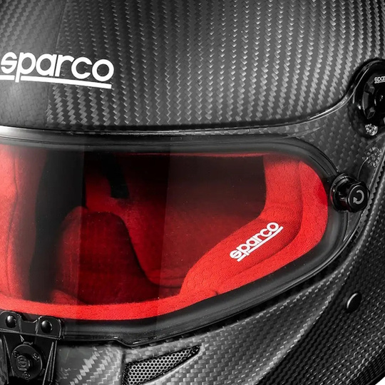 Sparco Helm Stealth RF Carbon rot (FIA)