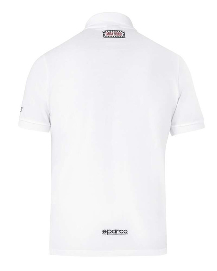 Sparco Poloshirt Targa Florio #P2 weiß