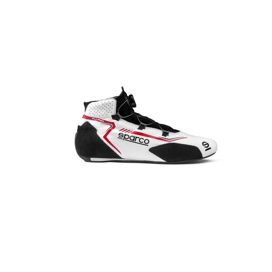 Sparco Schuhe Rapid Rotor weiß (FIA)