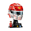 LEGO Modell des Helms von Charles Leclerc, Scuderia Ferrari HP Lego Editions