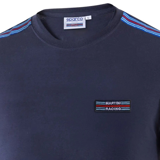 Sparco T-Shirt Martini Racing Top Stripes