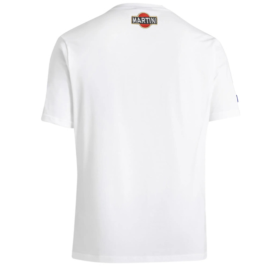 Sparco T-Shirt Martini Racing Big Logo weiß