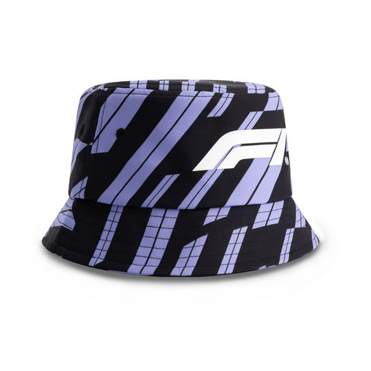 Formula 1 2026 Bucket Hat Track Graphic lila