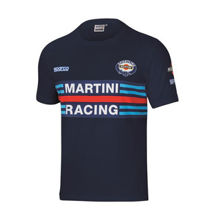 Sparco T-Shirt Martini Racing marineblau