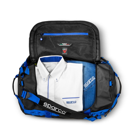Sparco Reisetasche DAKAR-S Schwarz-Blau