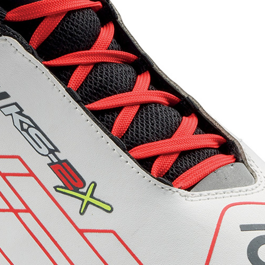 OMP Kinder-Schuhe KS-2X weiß/rot (FIA)