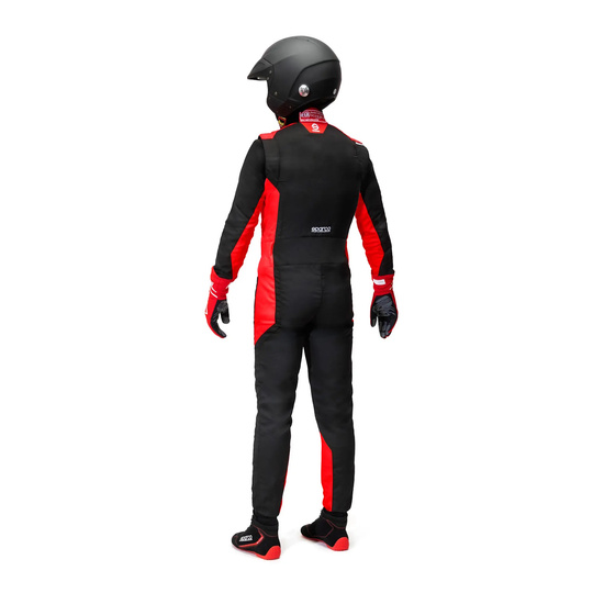 Sparco Rennanzug Sprint Advanced schwarz/rot (FIA)