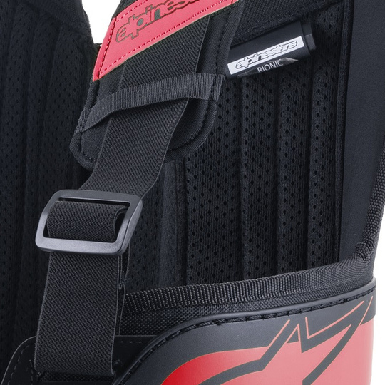 Alpinestars Rippenschutz Bionic schwarz/rot