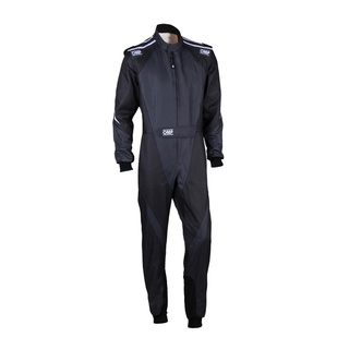 OMP Kinder-Kartanzug KS-3X schwarz (FIA)