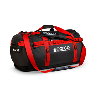 Sparco Reisetasche DAKAR-L Schwarz-Rot