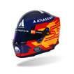 Williams Racing 2025 Miniaturhelm 1:2 Carlos Sainz