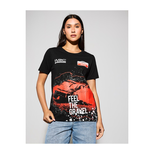 Rallye Polen WRC 2024 Damen T-shirt Map