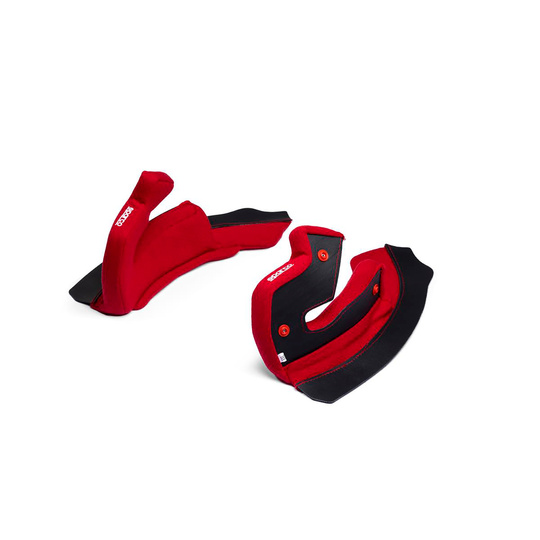 Sparco Wangenpolster Stealth rot