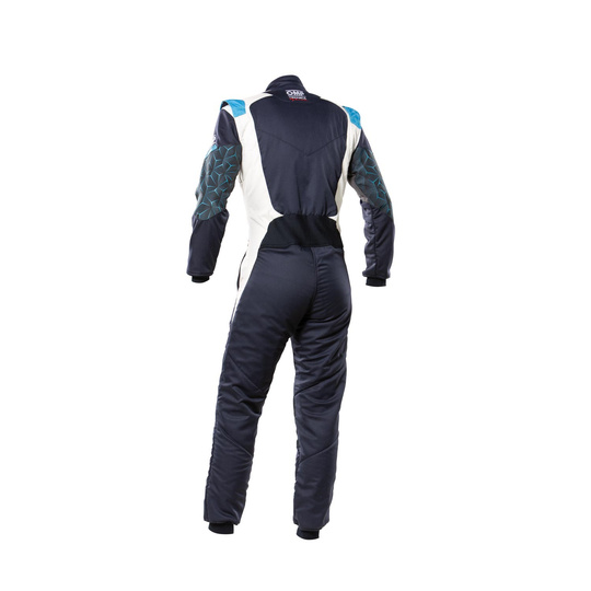OMP Rennoverall TECNICA HYBRID Marineblau (FIA)