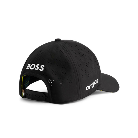 Aston Martin F1 2025 Herren Baseballkappe Stroll Team Schwarz