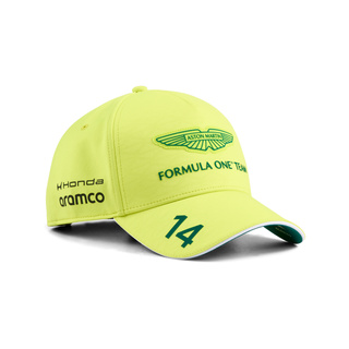 Aston Martin F1 2026 Fernando Alonso Team Cap limettengrün