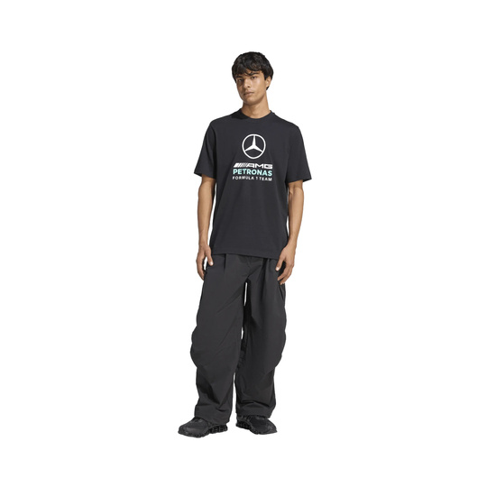 Mercedes AMG F1 2026 T-Shirt Large Logo schwarz