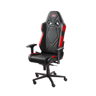 OMP Racing Bürostuhl GS Schwarz-Rot