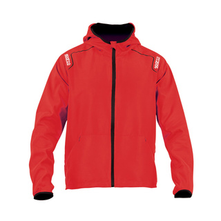 Sparco Regenjacke Wilson rot