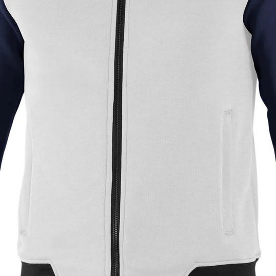 Sparco Kapuzenjacke MY25 weiß/marineblau