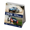 McKlein 2026 Desktop Rally Kalender - History meets the Present