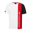 Porsche Motorsport 2026 T-Shirt Stripe White