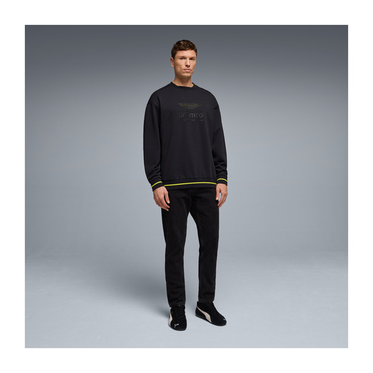 Aston Martin F1 2026 Sweatshirt Stealth schwarz