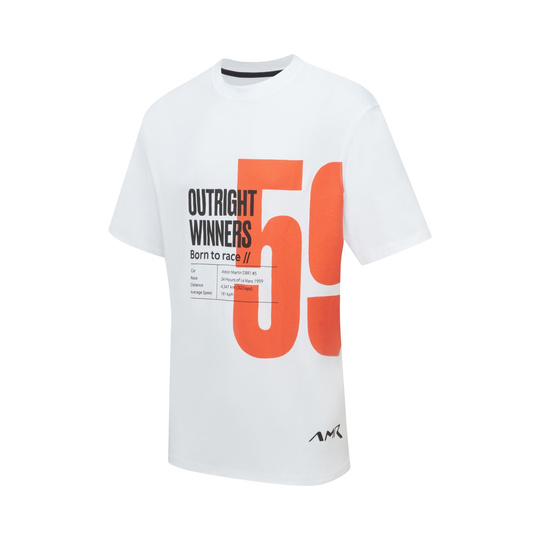 Aston Martin Racing 2026 T-Shirt Limited Edition 1959 weiß