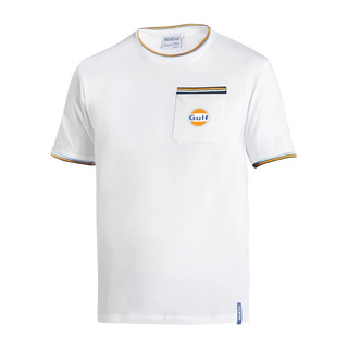 Herren T-shirt Sparco GULF pocket Weiß