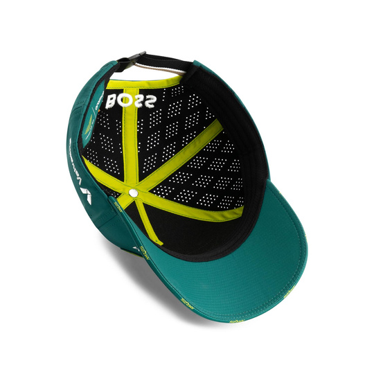 Aston Martin F1 2025 Herren Baseballkappe Team Grün