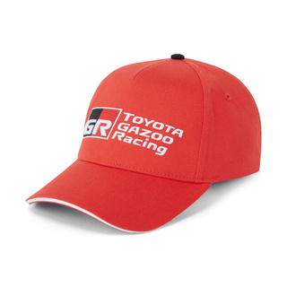 Toyota Gazoo Racing Herren Baseballkappe Large Logo Rot