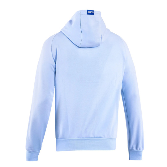 Sparco Herren Kapuzensweatjacke GULF Hellblau