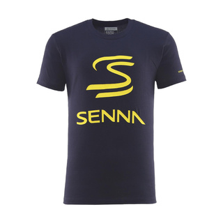Ayrton Senna F1 2025 Kinder T-Shirt Legacy Logo