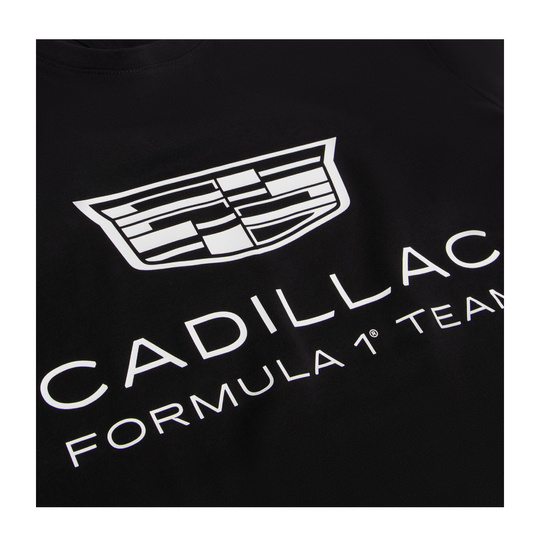 Cadillac F1 2026 T-Shirt Shield schwarz