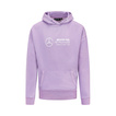 Herren Retro Hoodie Lilac Mercedes AMG F1