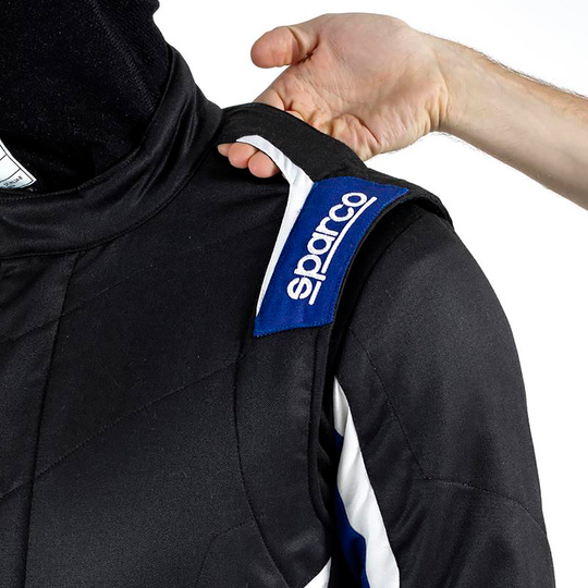 Sparco Rennanzug Sprint Pro MY25 schwarz/blau (FIA)