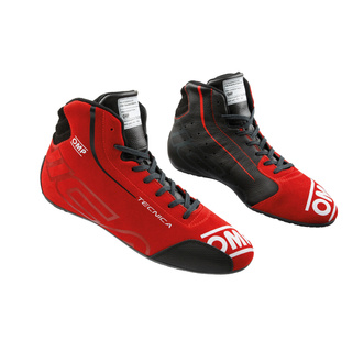 OMP Schuhe Tecnica MY25 schwarz/rot (FIA)