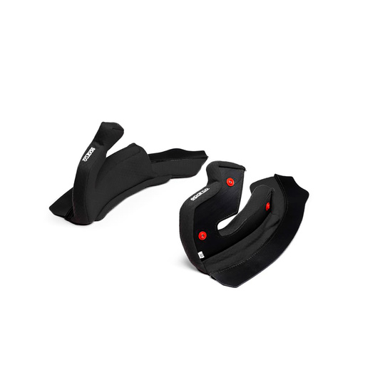 Sparco Wangenpolster für STEALTH Helme Schwarz