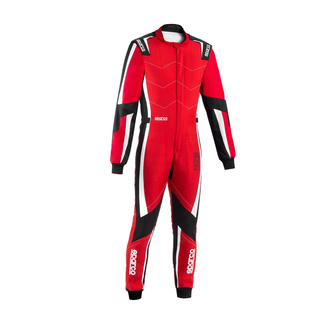 Sparco Kinder Kartoverall KERB Rot (FIA)